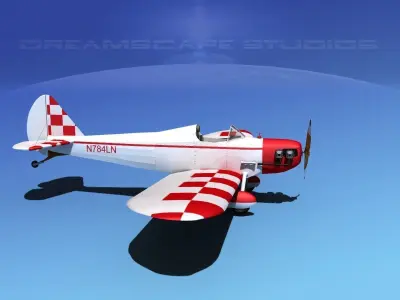 Flybaby biplane 3D model