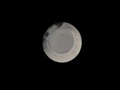 Korean Traditional Jar Statue  3D model