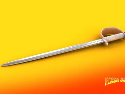  FLASH MING SWORD 3D model