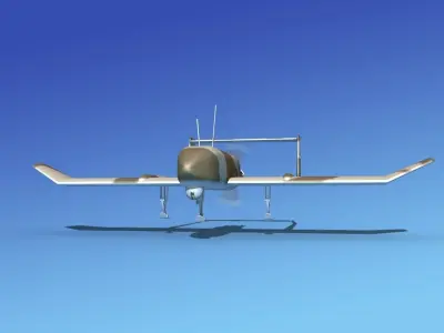 Mohajer 4 Drone V06 3D model