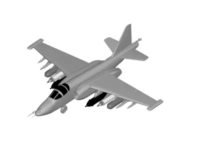 Sukhoi Su-25 3D model