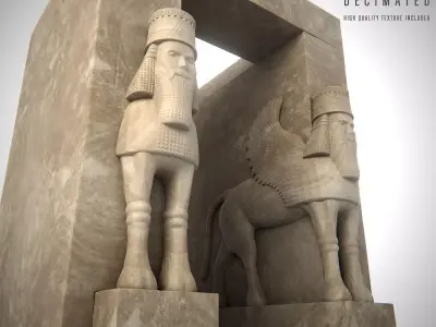 Gate of All Nations 3D model