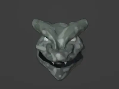 salamender head 3D model
