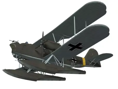 Heinkel He59B 3D model