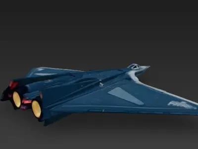 FS400 Fighter 3D Model 3D model