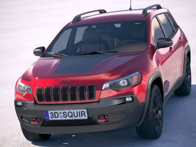 Jeep Cherokee 2019 3D model purchase