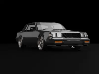 Buick Regal Grand National Free 3D model