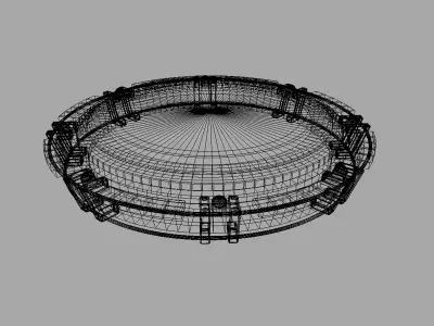 STAND BASE 03 3D model