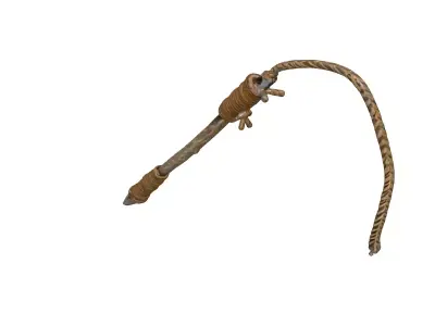 Primitive Harpoon Spear Weapon 3D model