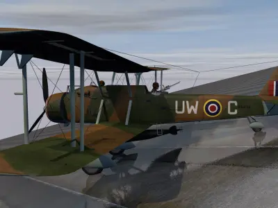 Vickers Wildebeest Mk-4 3D model