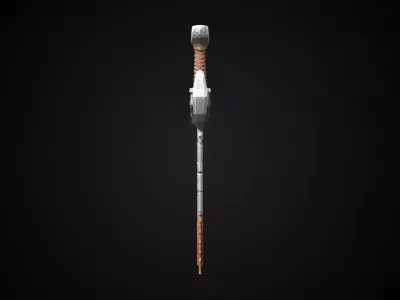 Stylized Orc Sword - Ironmaw - Game Ready 3D model