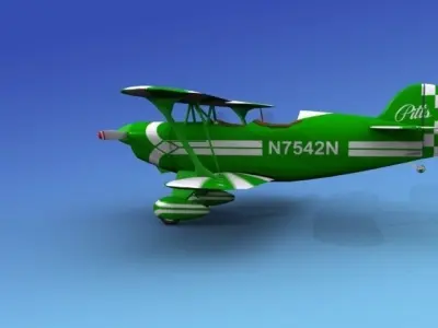 Pitts Special 3D model
