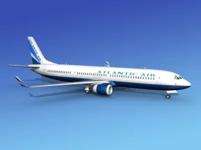 Boeing 737-900ER Atlantic Air 3D model