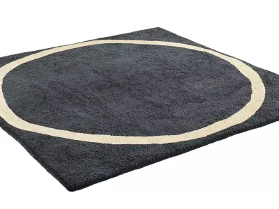 Rugs And Carpets 02 Aros Square Free 3D model