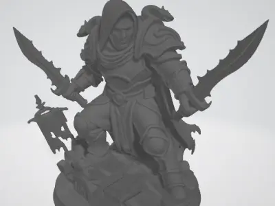 Primarch fantasy warhammer 3D print model