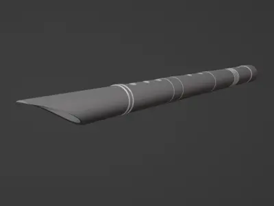 Mandalorian Bes bev Flute 3D print model purchase