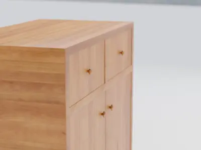 Office Cabinet Free 3D model