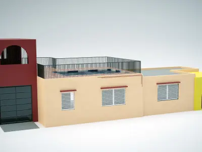 Modern House 2 Free 3D model