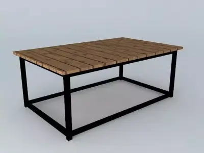 mesa centro coffee table Free 3D model