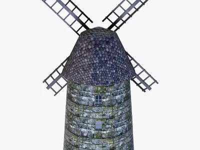 Old Windmill 3D model