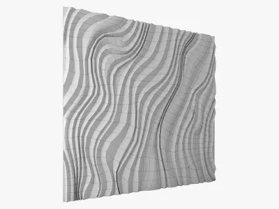 wave wall 13 3D model