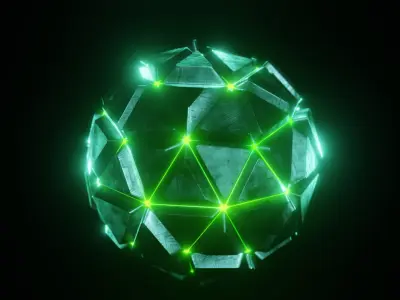 Alien org artifact 3D model