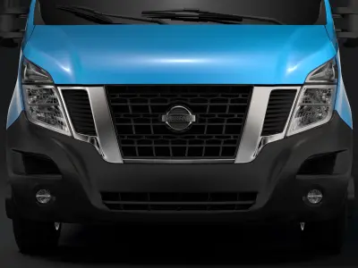 Nissan NV 400 L3H2 Van 2017 3D model