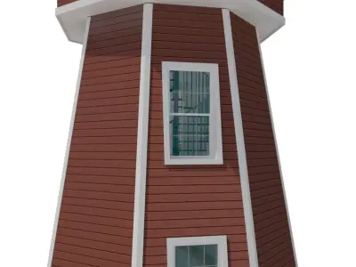 House-017-Lighthouse 3D model