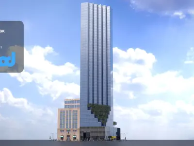 Trump Tower 3D model