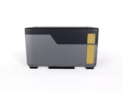 Sci-Fi Storage Loot Crate 01 - PBR Game Ready Low-poly 3D model