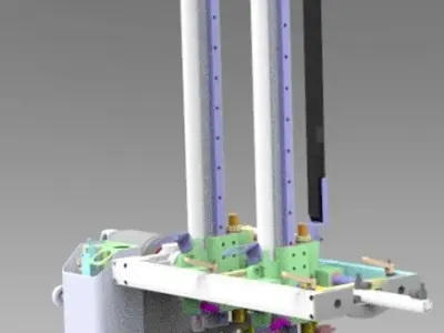 Feeding machine Assembly 3D model