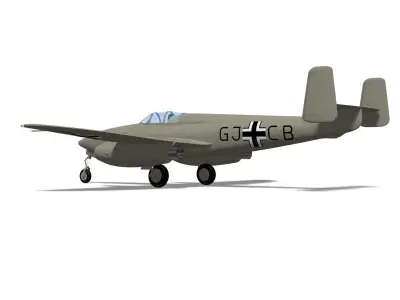 Heinkel He 280 V3 3D model