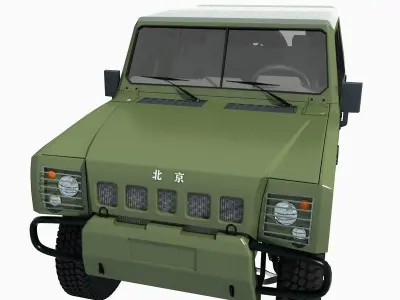 Chinese military vehicle  3D model