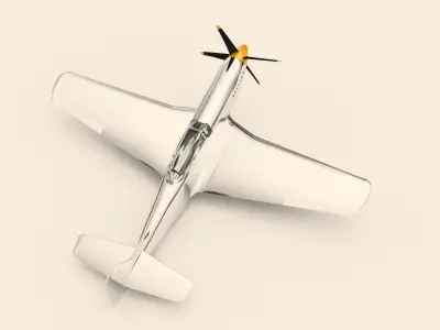 P-51 Mustang 3D model