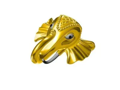 Elephant hade  3D model