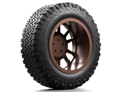 OZ Rally Legend Wheel 3D model