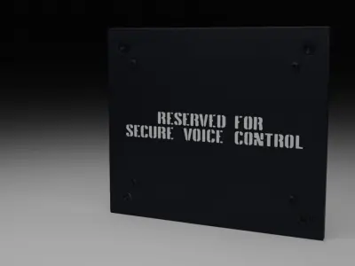 F16 KY58 Panel 3D model