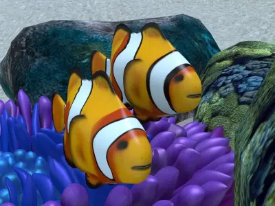 Under the sea animation Free 3D model