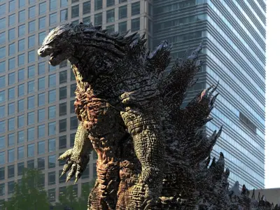 Godzilla - King of Giant monsters 3D model