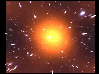 Phoenix Cluster 3D model