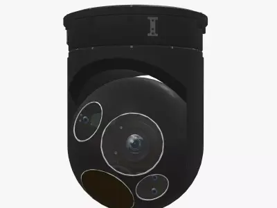 Wescam L3 Black Low-poly 3D model