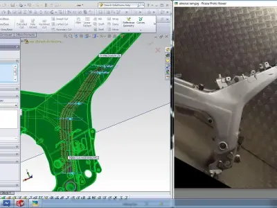 Yamaha TDM 850 Free 3D model