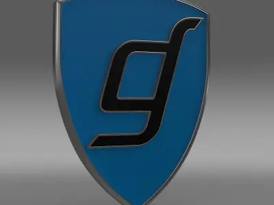 Gentley Logo 3D model