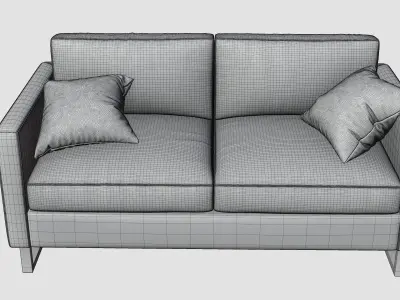 Goodland Two-Seater Sofa Free 3D model