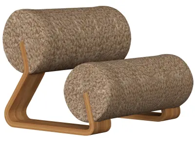 Marshmallow Lounge Chair Free 3D model