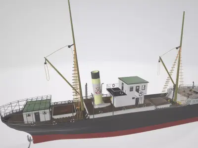 Bandirma Ferry Bandirma Vapuru 3D model