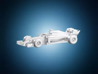 F1 Car 3D Print Model 3D print model