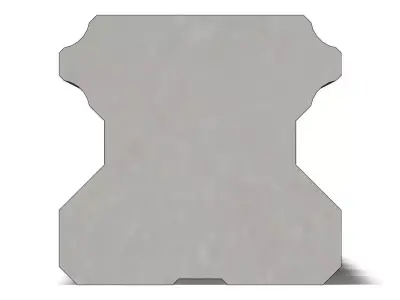 Guia Linear Hiwin HGH 25 Linear Guide 3D model