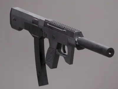 Type 05 JS Rigged PBR Low-poly 3D model