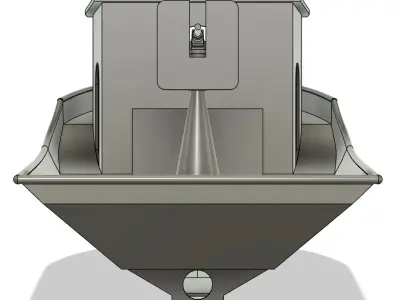 Pibby River Patrol Boat 3D print model